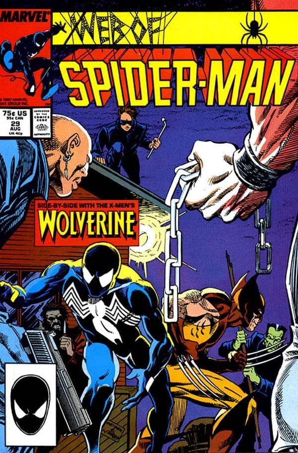 Web of Spider-Man #29 cover