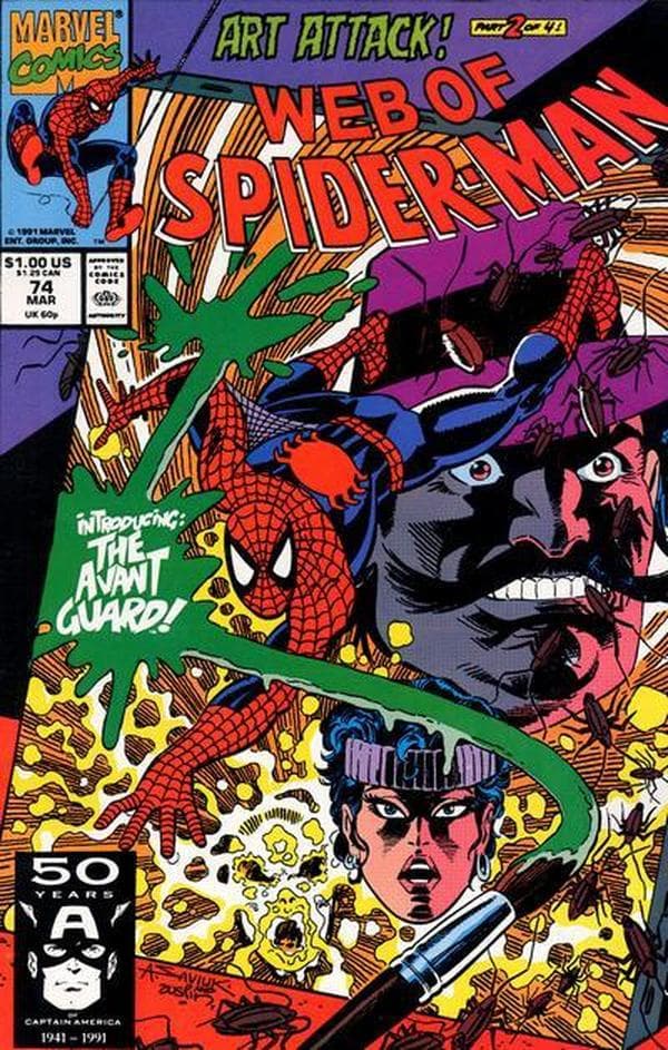 Web of Spider-Man #74 cover