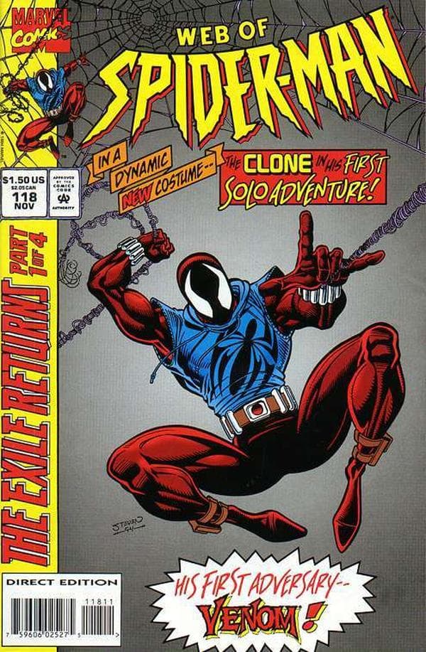 Web of Spider-Man #118 cover