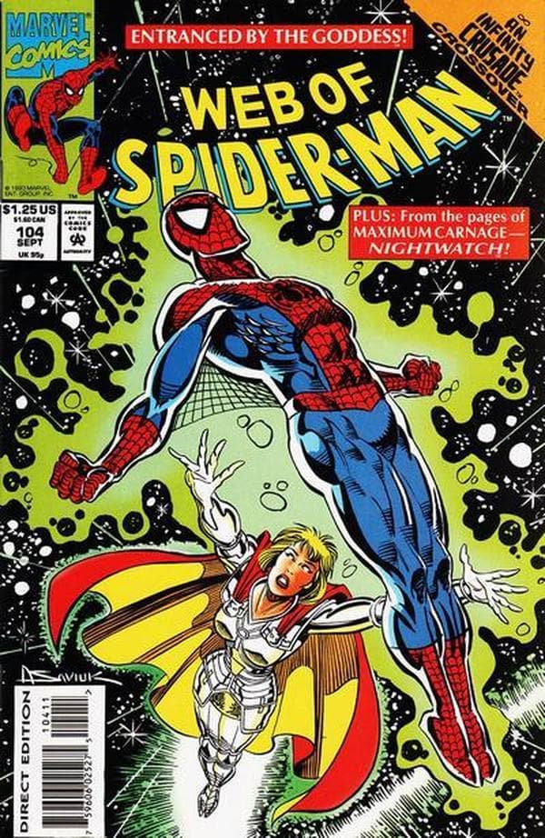 Web of Spider-Man #104 cover