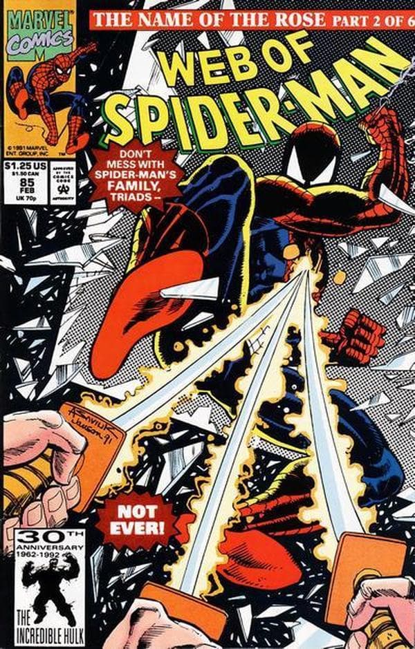 Web of Spider-Man #85 cover