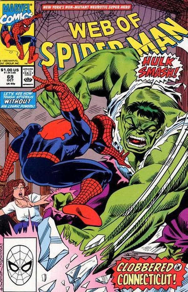 Web of Spider-Man #69 cover