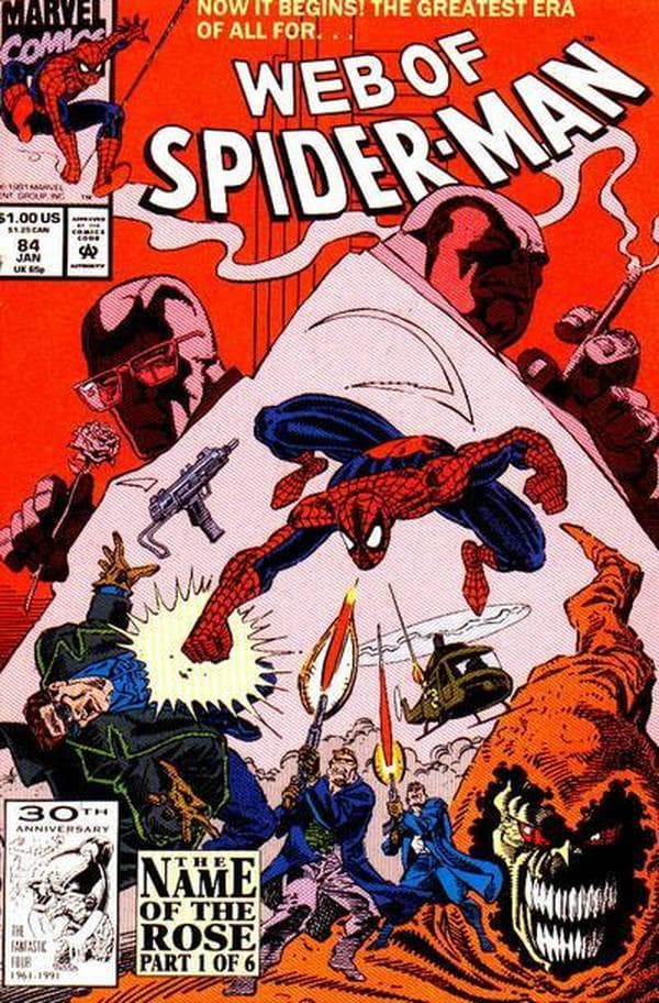 Web of Spider-Man #84 cover