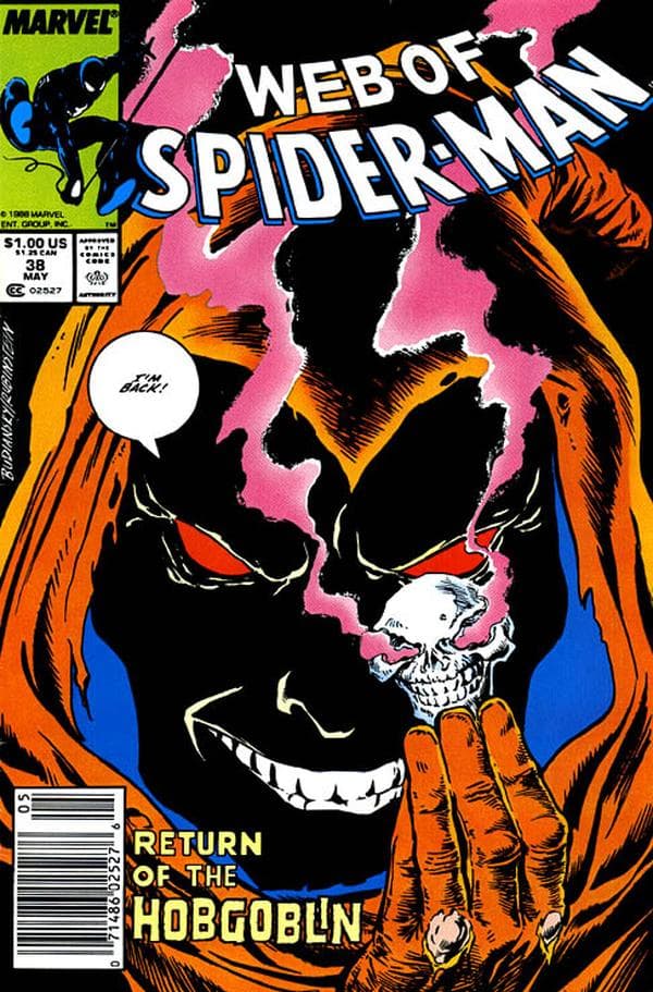 Web of Spider-Man #38 cover