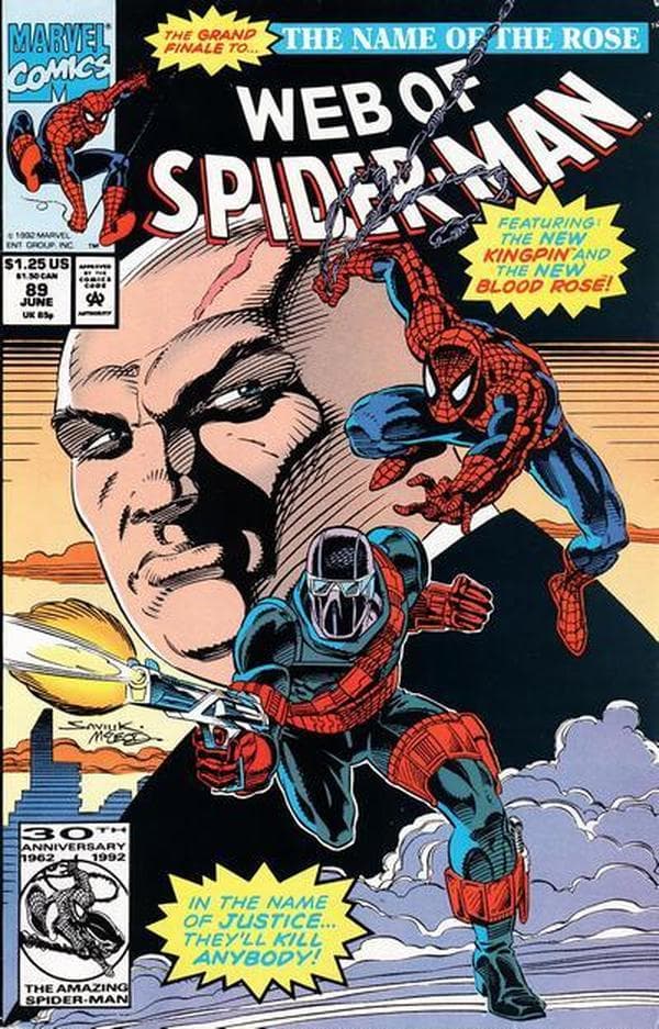 Web of Spider-Man #89 cover