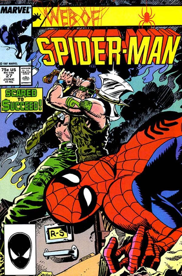 Web of Spider-Man #27 cover