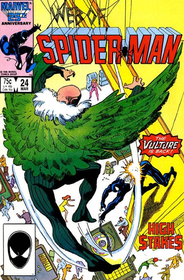 Web of Spider-Man #24 cover