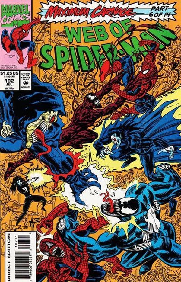 Web of Spider-Man #102 cover