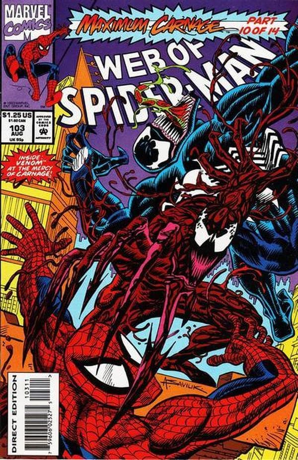 Web of Spider-Man #103 cover