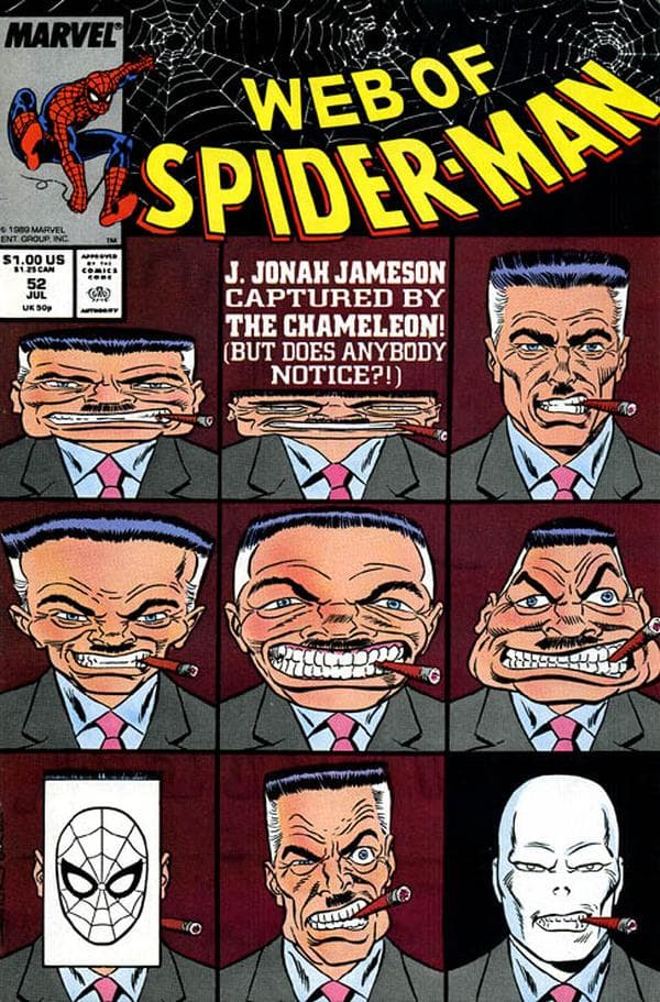 Web of Spider-Man #52 cover