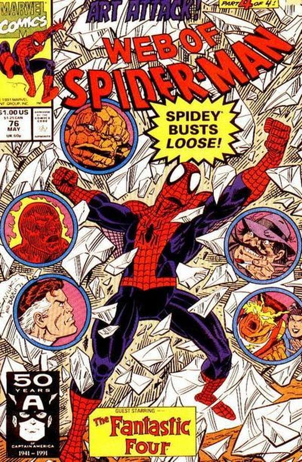 Web of Spider-Man #76 cover