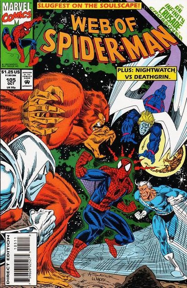 Web of Spider-Man #105 cover