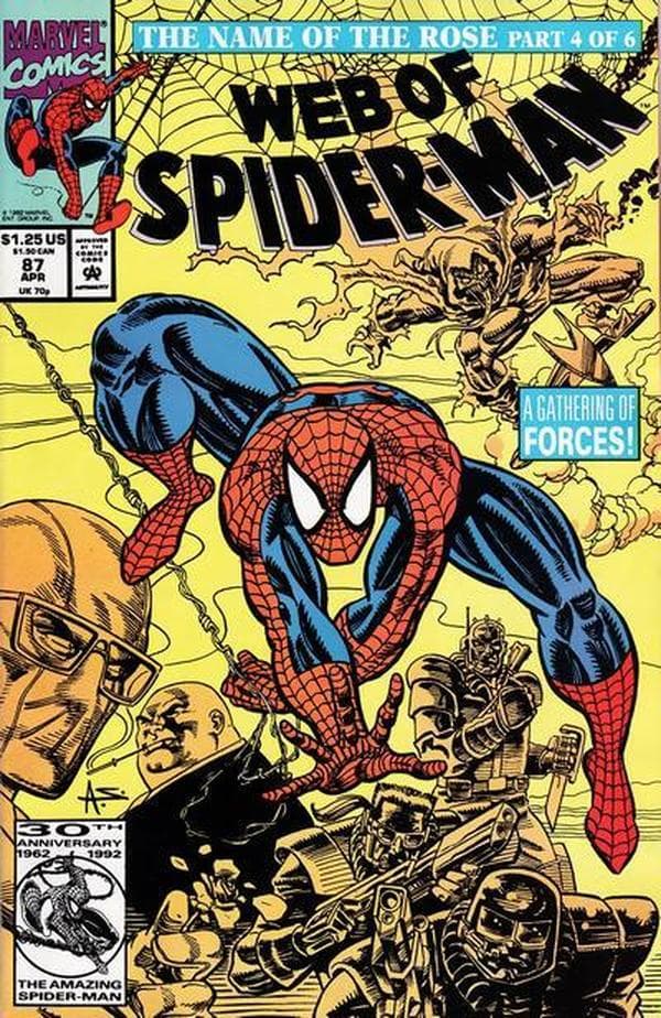 Web of Spider-Man #87 cover