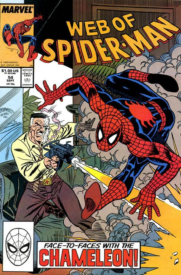 Web of Spider-Man #54 cover