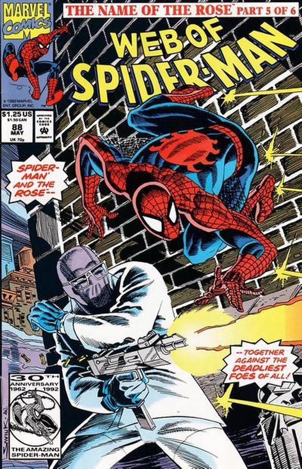 Web of Spider-Man #88 cover