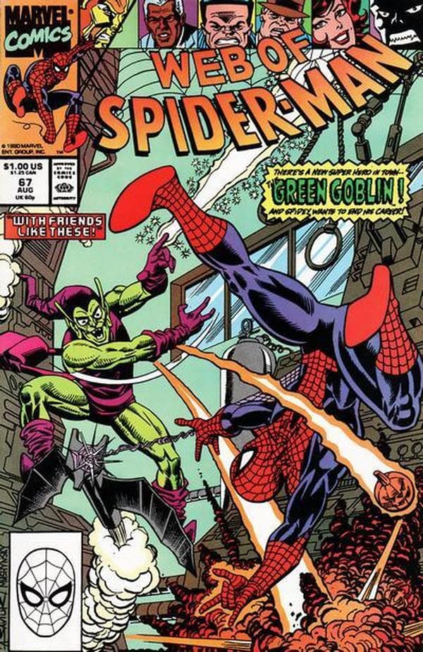 Web of Spider-Man #67 cover