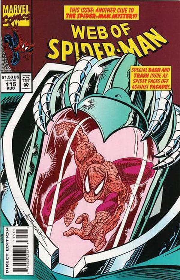 Web of Spider-Man #115 cover