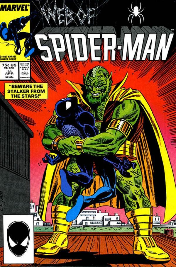 Web of Spider-Man #25 cover