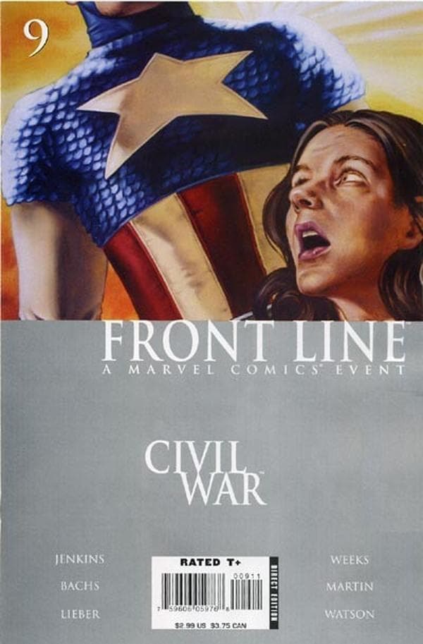Civil War: Front Line #9 cover