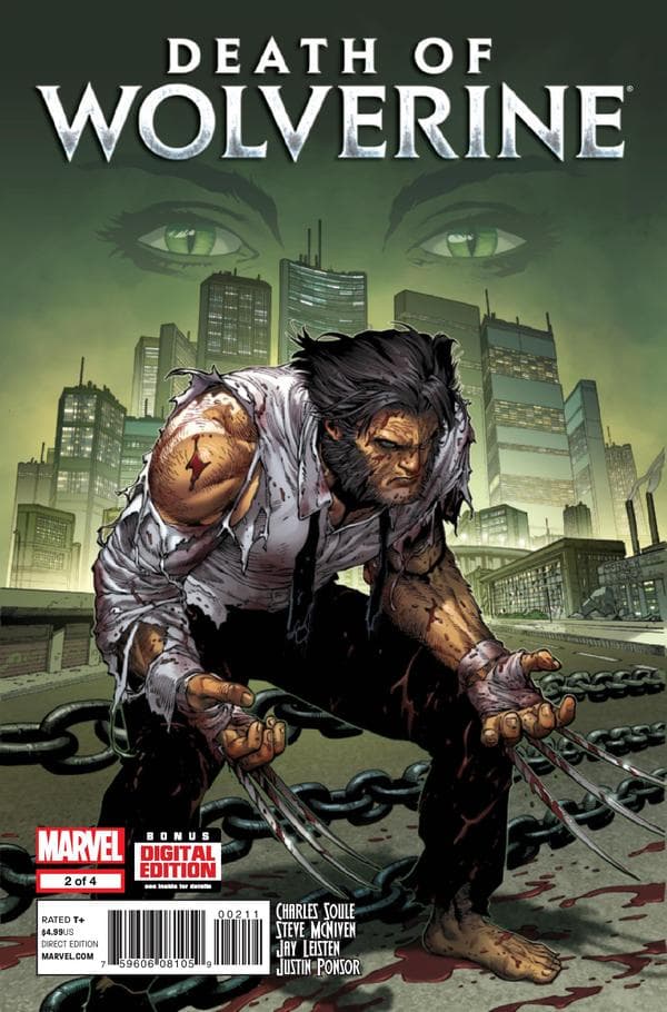 Death of Wolverine #2 cover