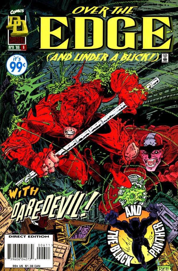 Over the Edge #6 cover
