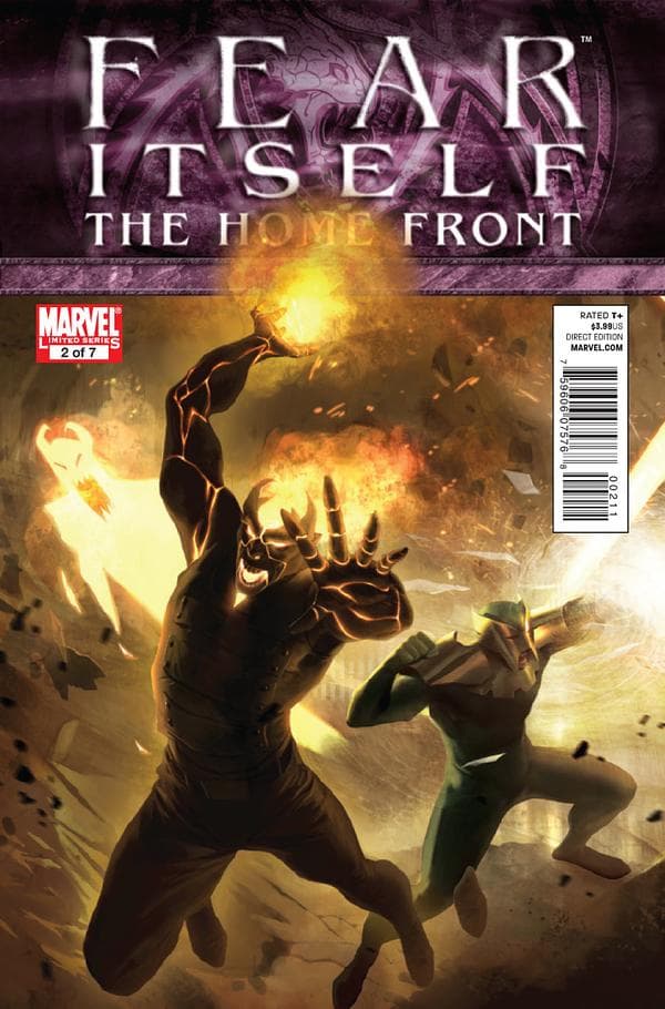 Fear Itself: The Home Front #2 cover