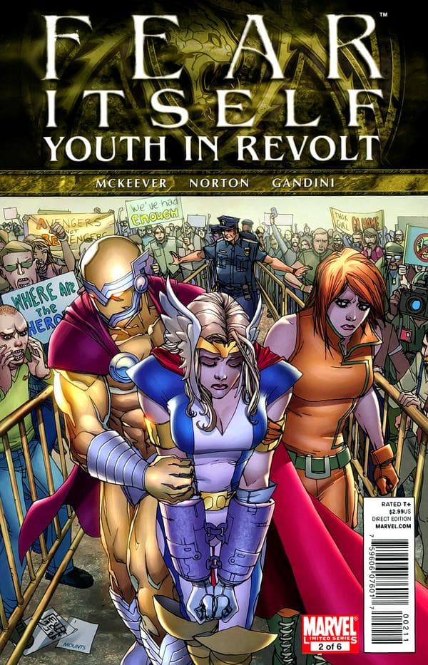 Fear Itself: Youth in Revolt #2 cover