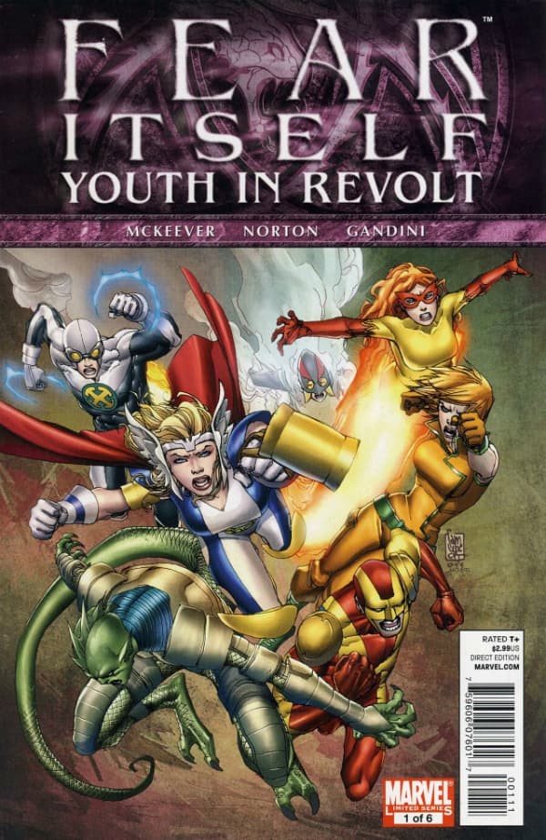 Fear Itself: Youth in Revolt #1 cover