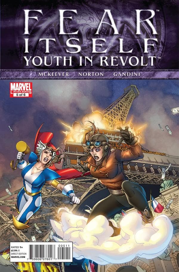 Fear Itself: Youth in Revolt #5 cover