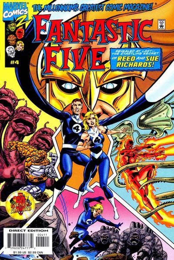 Fantastic Five #4 cover