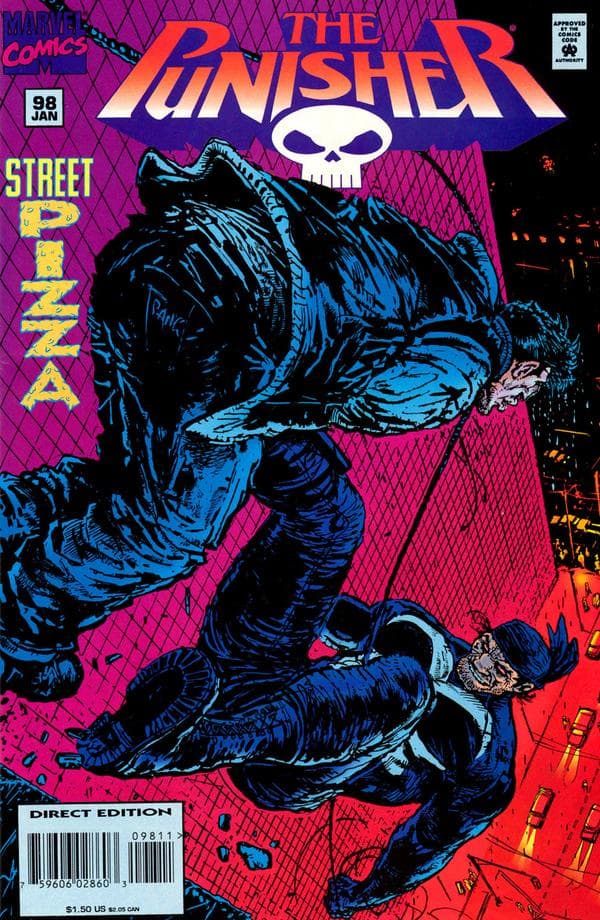 The Punisher #98 cover