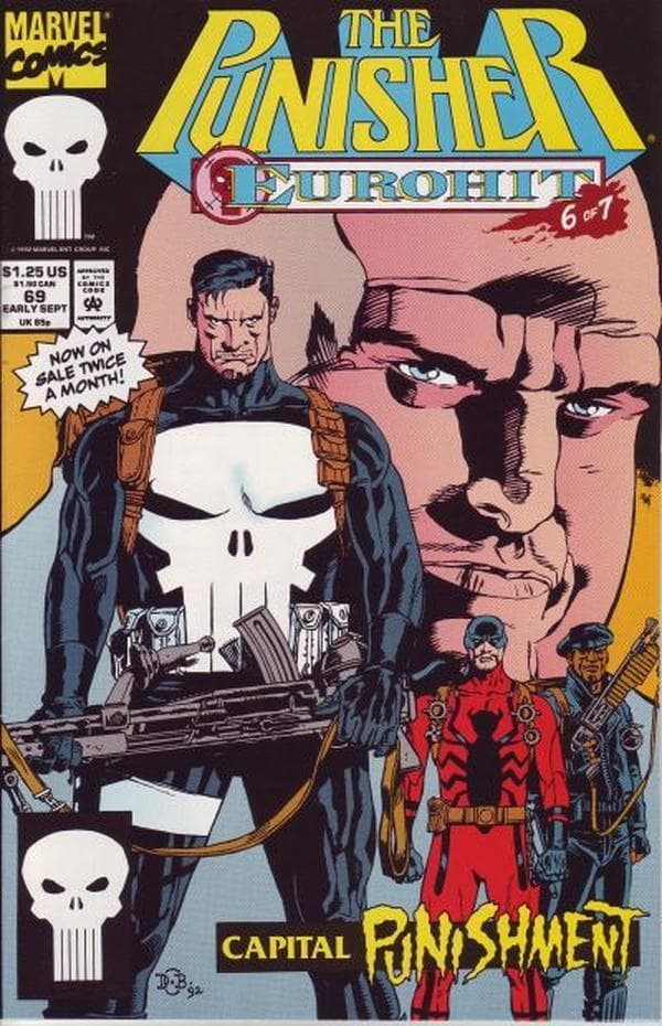 The Punisher #69 cover