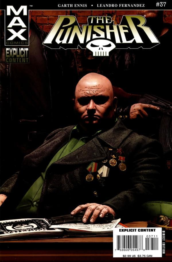 Punisher #37 cover