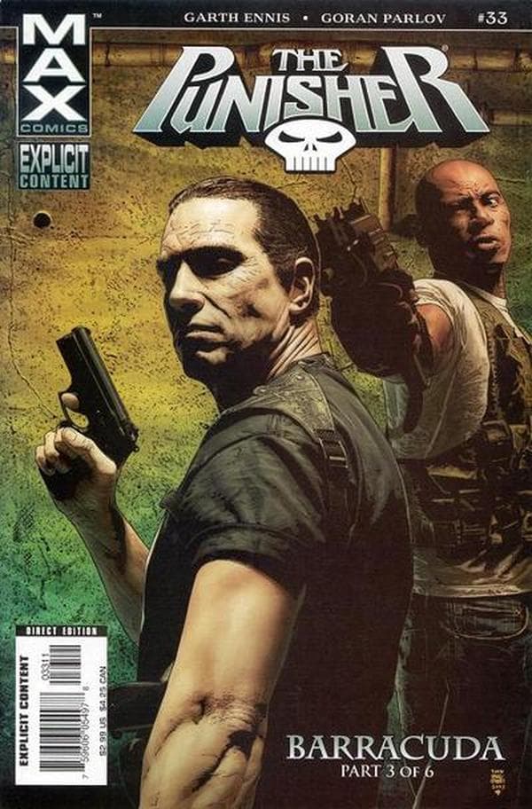 Punisher #33 cover