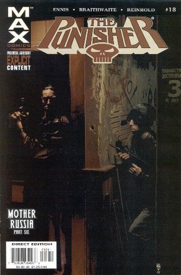 Punisher #18 cover