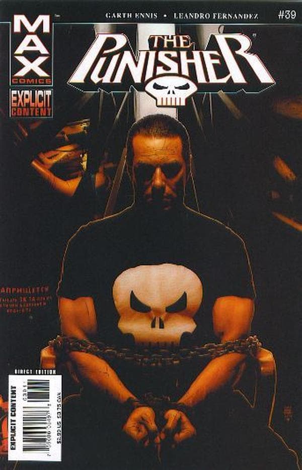 Punisher #39 cover