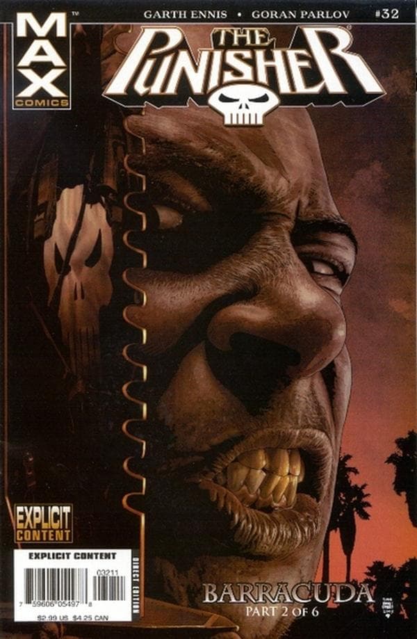 Punisher #32 cover