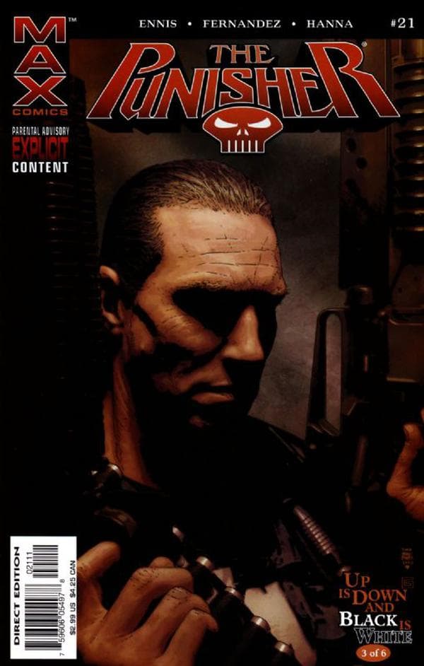 Punisher #21 cover