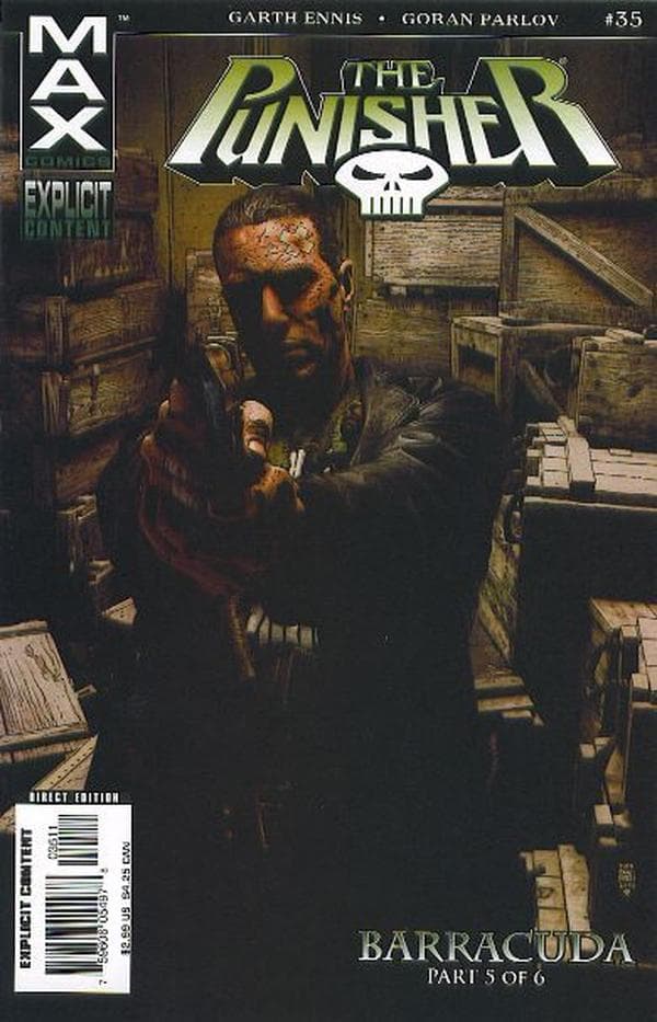 Punisher #35 cover