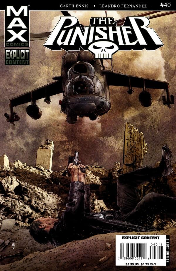 Punisher #40 cover