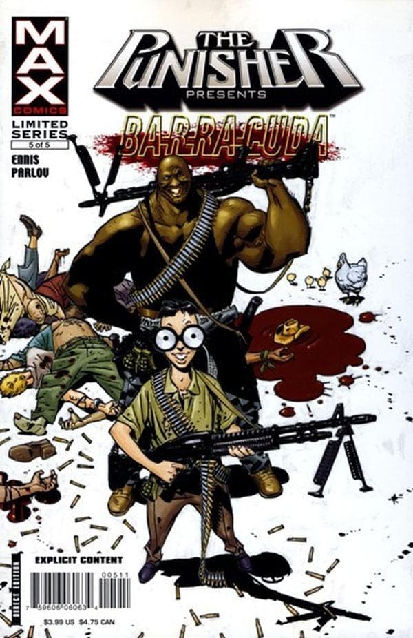 The Punisher Presents: Barracuda Max #5 cover