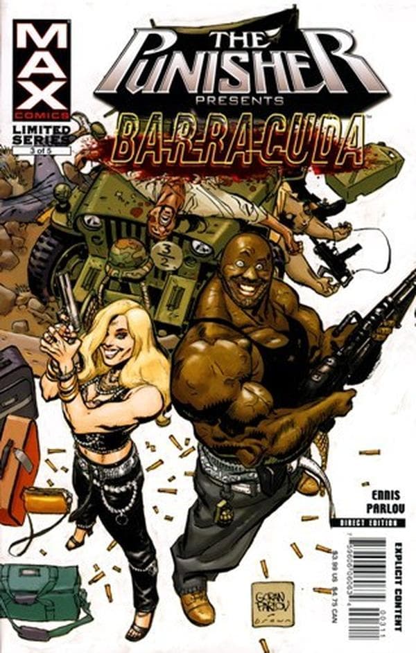 The Punisher Presents: Barracuda Max #3 cover