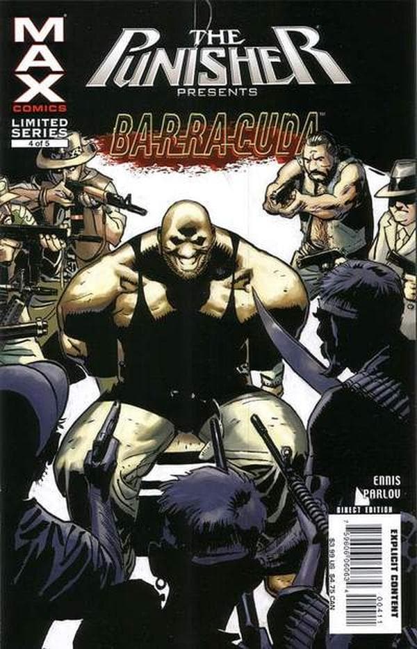 The Punisher Presents: Barracuda Max #4 cover