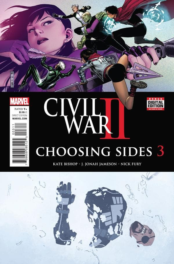 Civil War II: Choosing Sides #3 cover