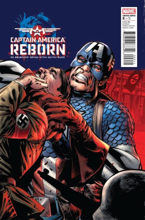 Captain America: Reborn #2 cover