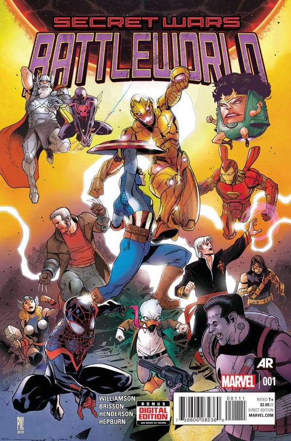 Secret Wars: Battleworld cover — © Marvel Comics