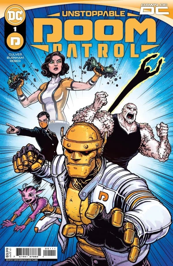Unstoppable Doom Patrol #1 cover