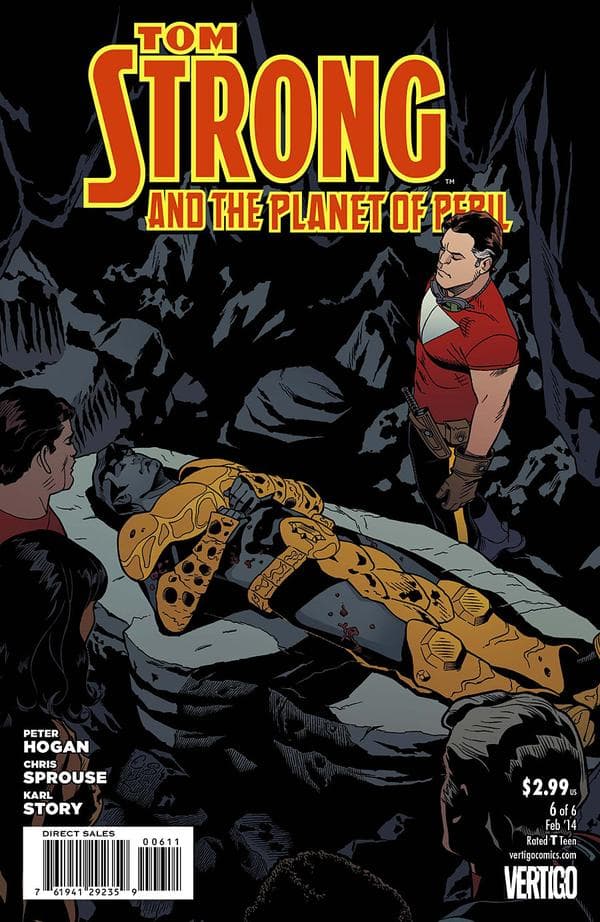 Tom Strong and the Planet of Peril #6 cover