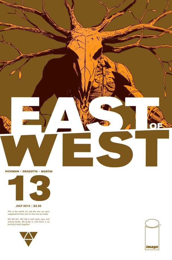 East of West #13 cover
