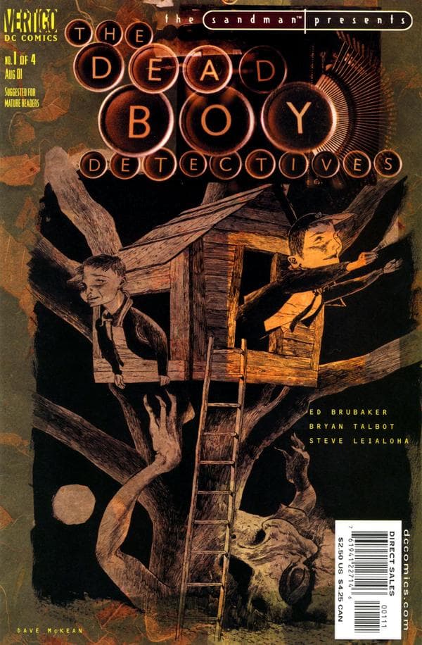 The Sandman Presents: Deadboy Detectives cover — © DC Comics